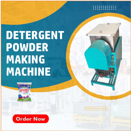 Why Is a Detergent Powder Mixer Machine Important for Quality Detergent Production?